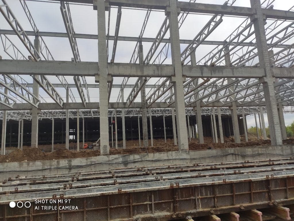 Будівництво офісно-складського комплексу , с. Чайки