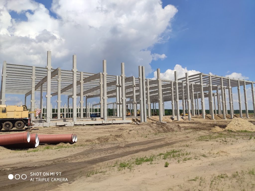 Будівництво офісно-складського комплексу , с. Чубинське