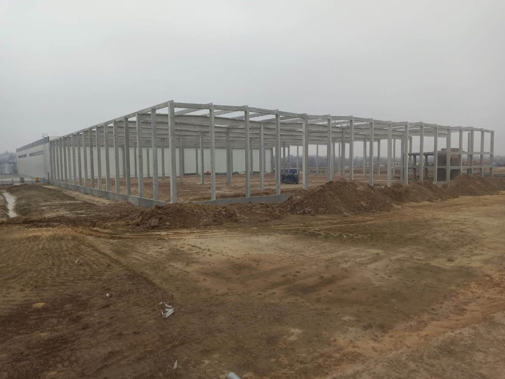Будівництво виробничо-складської будівліу промисловій зоні Сигнівка 1,2,3 черги , м. Львів
